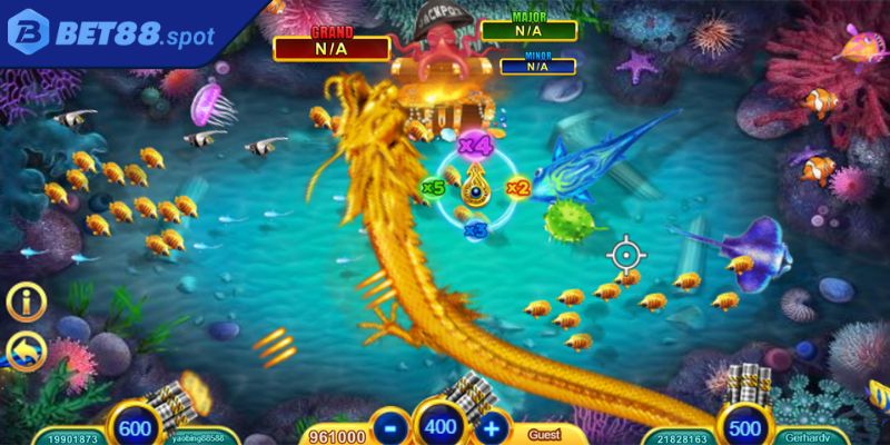 Bắn Cá Dễ Dàng Bet88 – Trải Nghiệm Trò Chơi Giải Trí Đỉnh Cao 2 Đồ họa sống động tinh tế