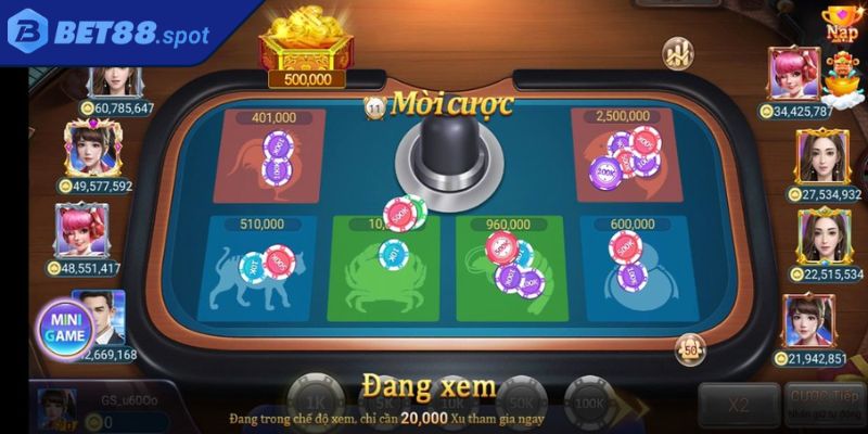 Bầu Cua Bet88 – Trò Chơi Trực Tuyến Được Yêu Thích Nhất 2 Luật chơi bầu cua Bet88