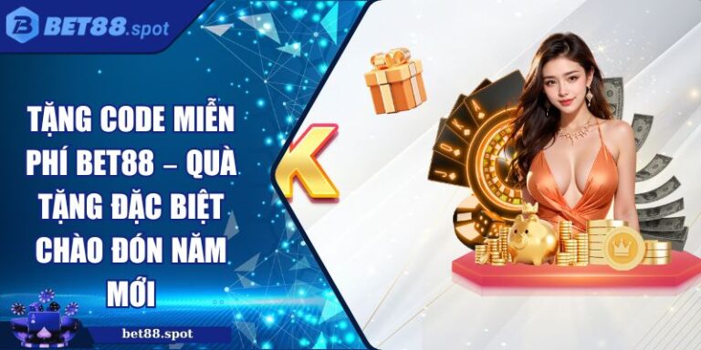 tặng code miễn phí Bet88