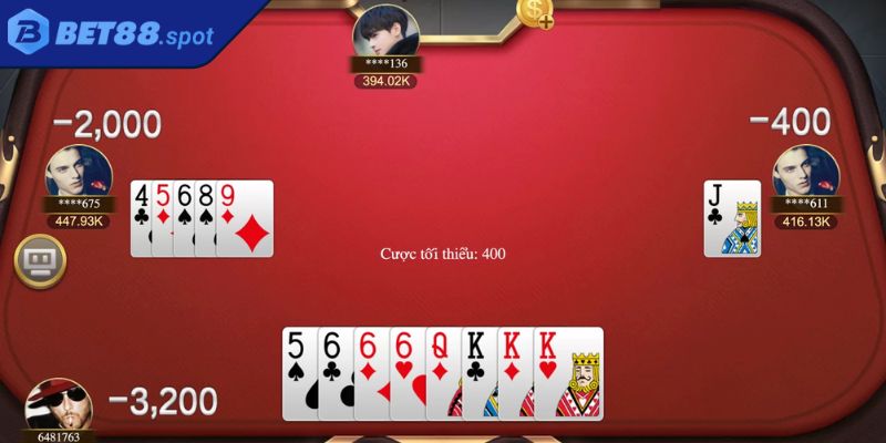 Lý do nên lựa chọn chơi tiến lên tại Bet88