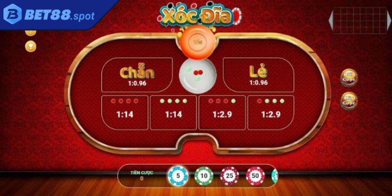 Tổng quan về xóc đĩa Bet88
